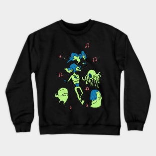 Rock n Rolliens: Party 3 Crewneck Sweatshirt